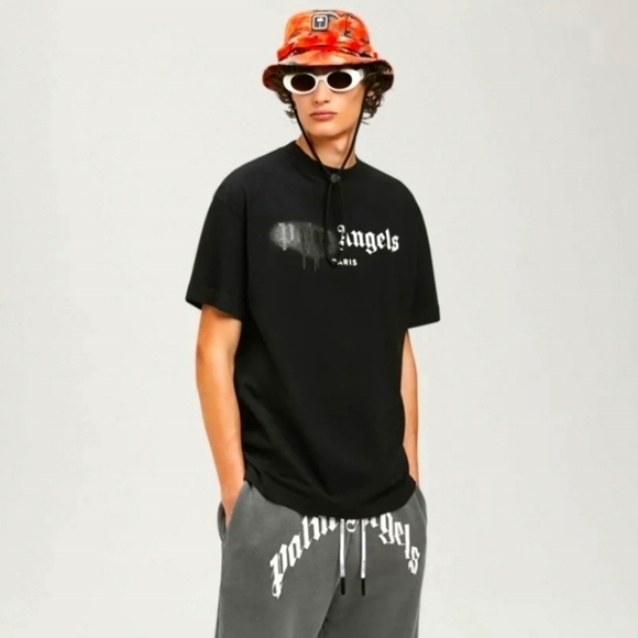 Palm Angels Other - Palm Angels | Paris Sprayed Logo Tee